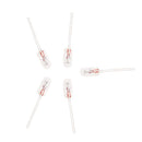 5pcs T5 14V Car Instrument Panel Audio Gear Indicator Light Bulbs Amber Newly