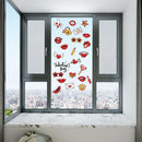 PVC Decals Glass Window Door Valentine Day Removable Love Lipstick Gift Stickers