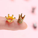 Multi-Colors Spacer Beads King Crown Beads Pendants Jewelry Making Supplies