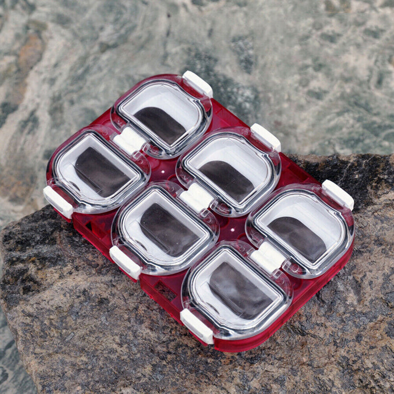 Magnetic Fishing Hook Tackle Box Fishhook Accessories Storage Tools Storage Case