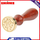 Retro Letter Envelope Wax Seal Stamps Wooden Handle Sealing Wax DIY Crafts Gifts