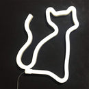 Creative Neon Sign Light Kids Room Night Lamp Mural Party Decor (Pink Cat)
