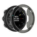 Soft Transparent TPU Case for Garmin Forerunner 45 Protector Cover (Black)