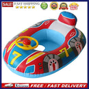 Yacht Shaped Seat Baby Kids Floating Swimming Rings Cute Inflatable Swim Circ