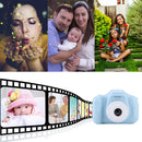 Mini SLR Video Camera 8MP Cute Recorder Digital Camcorder Kid Toys (Blue) Newly