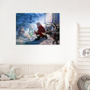 5D DIY Full Drill Diamond Painting Santa Claus Cross Stitch Mosaic Kit Wall Arts