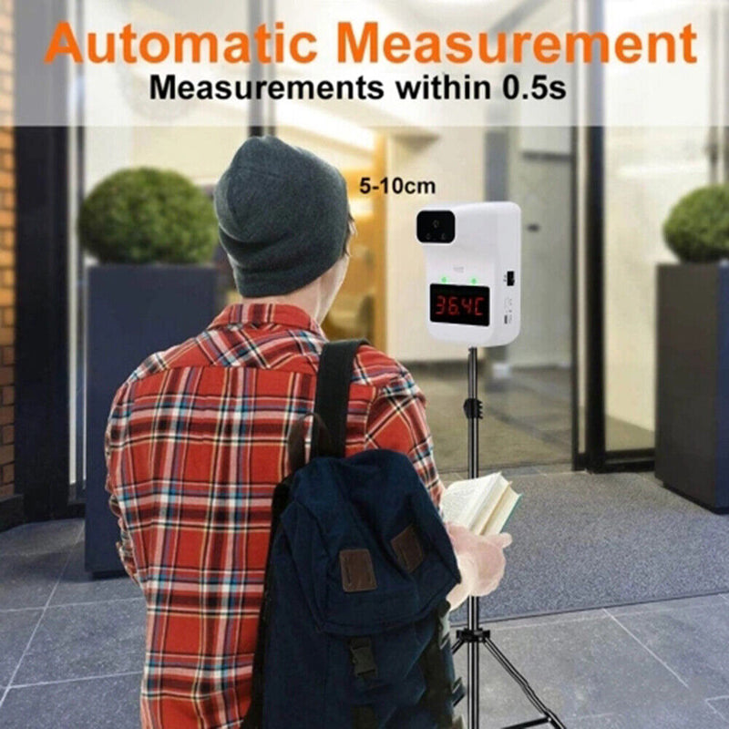 Practical Digital Wall Mounted Thermometer Infrared Temperature Sensor Meter