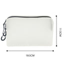 Zipper Portable Large Capacity Cosmetic Pouch Toiletry Bags Wash Bag Makeup Bag