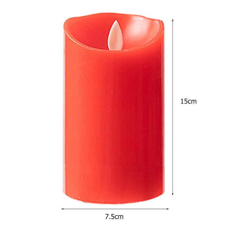 Flameless Led Candles Safety Candle Led Lightweight Home Decor (About 15cm)