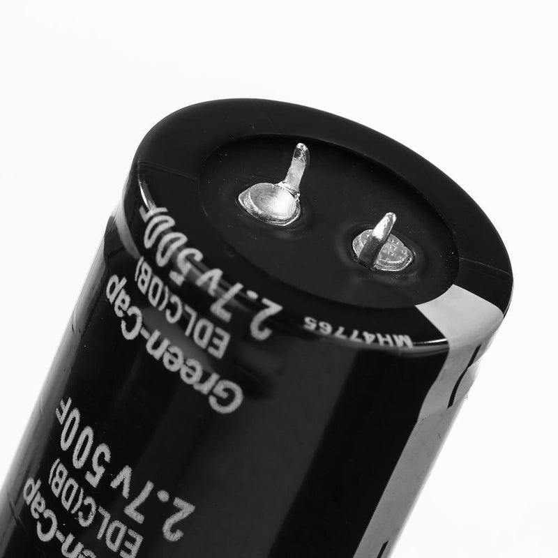 5pcs 2.7V 500F Electrolytic Capacitor Farad Capacitor Electronic Components