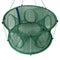 Automatic Fishing Net Trap Cage Round Shape Open For Crab I5J4 Lobster A5P5