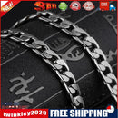 Men Hip Hop Bracelet Bangle Personality Hand Chain Jewelry Gifts (Black
