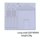 Christmas Windmill DIY Metal Stencil Scrapbook Embossing Craft Cutting Die
