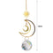 Lighting Accessories Moon Sun Ball Crystal Suncatcher Curtain Car Home Pend