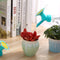 Dual Head Plant Bottle Watering Spout Cute Sprinkler Cap Mini Watering Can
