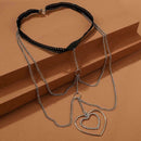 1 Pc Sexy Leg Chain Heart Design Thigh Leg Chain Body Bikini Gift Year T9N8