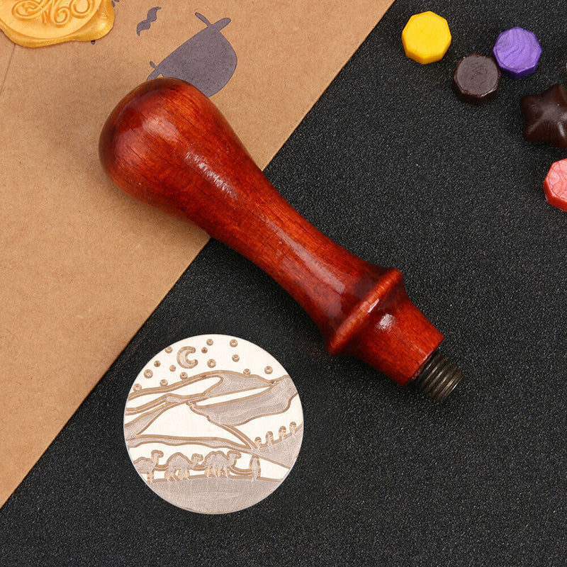 Fire Paint Seal Brass Head Invitation Card Wax Stamp for Wedding Card Decoration