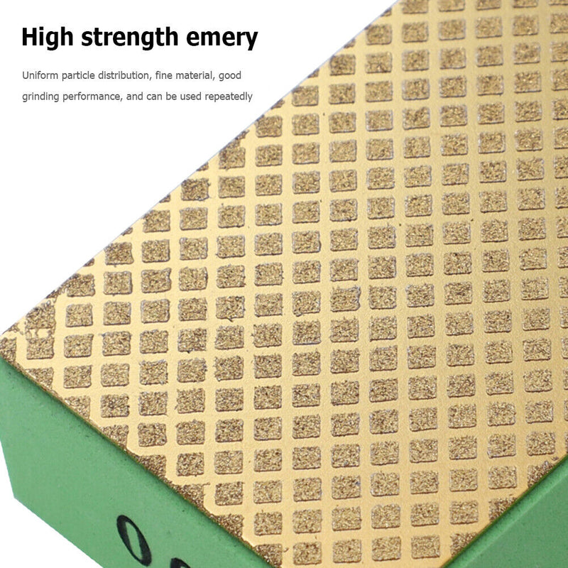 Diamond Hand Polishing Pad Stone Wiper Glass Polishing Grinding Block Marble