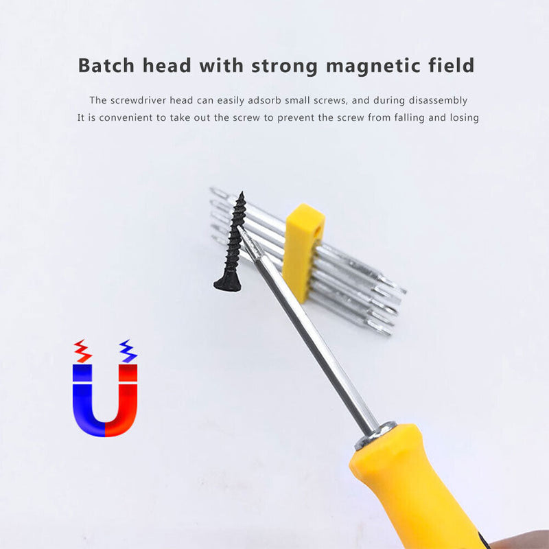 Precision Screwdriver Set 12 in 1 Magnetic Hex Screw Driver Bit Repair Tool