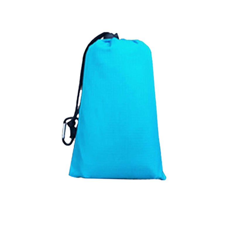 Beach Blanket Big Sand Free Mat Quick Drying Waterproof (Royal Blue&Grey) Newly