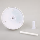 LED USB Induction Wood Grain Humidifier Ultrasonic Air Diffuser(White)