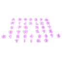 40pcs/set Alphabet Letter Number Fondant Cake Mold Biscuit Baking Mould