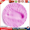 20g Baby Care Hand Foot Inkpad Soft Clay Washless Footprint Mud (Pink) Newly