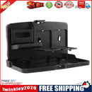 Folding Car Bracket for Food Drink Phone Holder Auto Back Seat Table Black