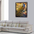 5D Peacock Diamond Painting DIY Home Embroidery Cross Stitch Bedroom Decor