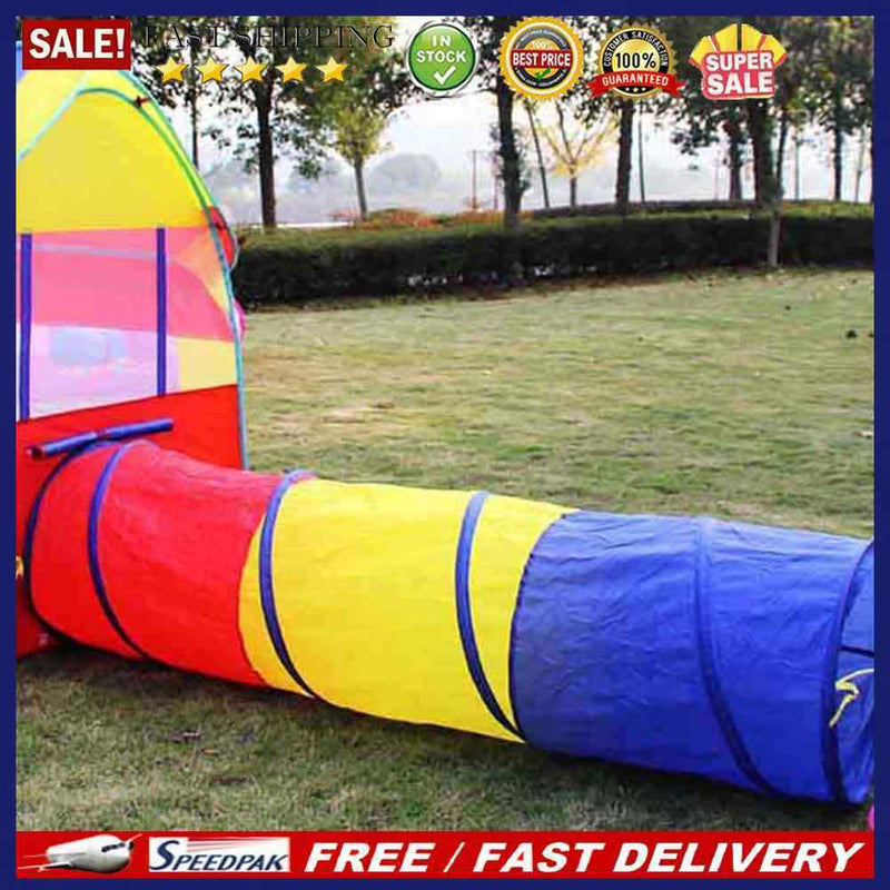 Tunnel Tents Indoor Kids Play House Tent Folding Outdoor Crawling Game Tent
