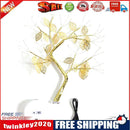 30x50cm LED Night Light Mini Tree Copper Wire Garland Children Bedroom Lamp