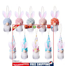 Bunny Gnome Spring Easter Swidish Tomte Dwarf Hanging Ornament 10 Pcs (3)