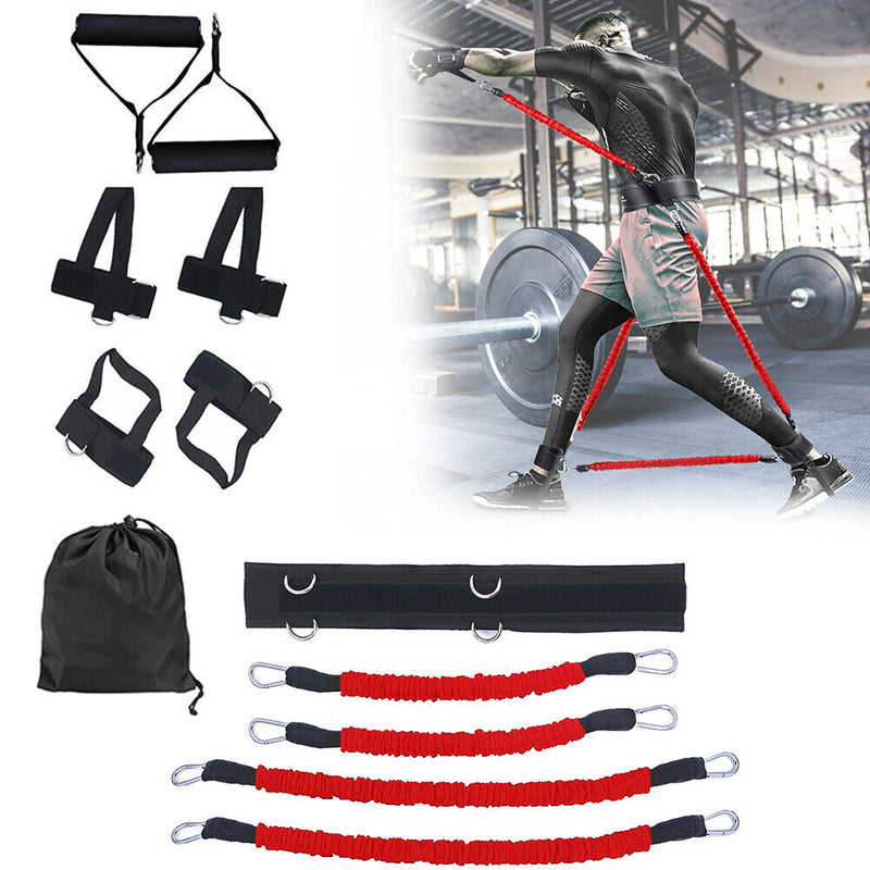 Convenient Home Bouncing Strength Training Tackles Fitness Resistance Bands Set