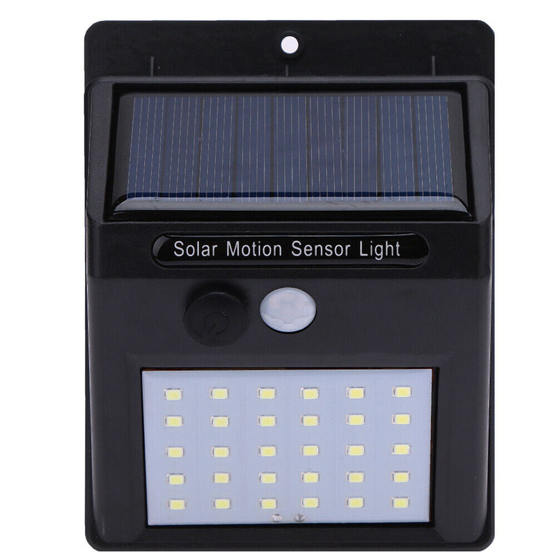 Solar Light Power Wall Waterproof Motion Sensor Lamp Garden Patio Decoration
