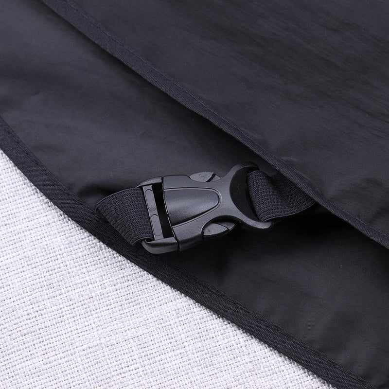 Salon Hair Cut Capes Hairdresser Barbers Apron Hairdressing Clothes (Black)