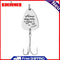 Stainless Steel Barbed 3-Claw Fishing Hooks Freshwater Sequin Spinning Fish Hook
