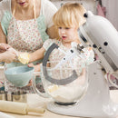 5.5-6 Quart Flat Beater Tilt-Head Stand Mixer Attachment for Kitchen Grey