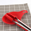 Silicone Spoon Pad Kitchen Utensils Spatula Heat Resistant Placemat (Red)