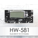 Dual USB 5V Power Bank Charger Module LCD Display 18650 Battery Charging Board
