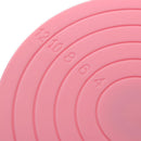 14cm Plastic Rotating Cake Decor Base Sugar Turntable Anti-Skid Platform Newly