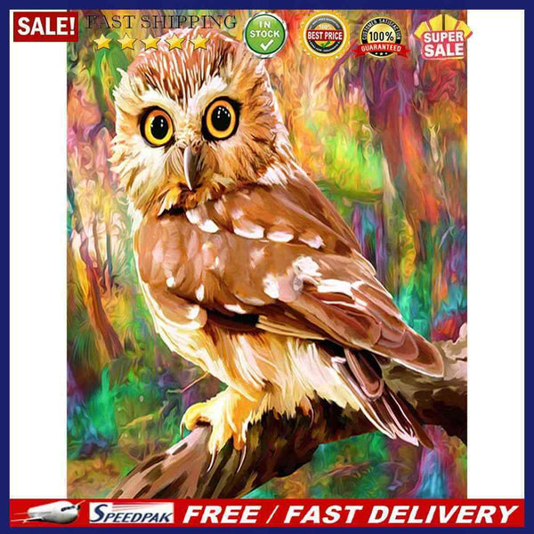 40x50cm DIY Animal Digital Oil Drawing Frameless Picture Home Wall Decor Gift