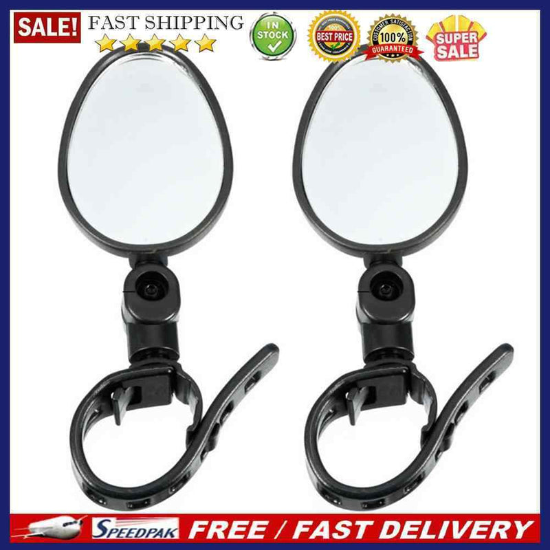 Universal Bike Rearview Mirror Adjustable Scooter Handlebar Rear View Refle