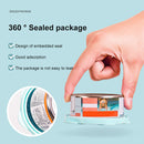 Pet Food Can Cover Silicone Dog Cat Food Storage Fresh Lid Seal Cap (Green)