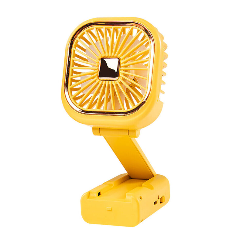 #A Mute Hanging Neck Fans 2 Speed Handheld Fan Desktop Fan for Outdoor Sport Tra