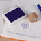 Inkpad DIY Home Stamp Ink Pad Scrapbooking Printing Stationery(Purple) Newly