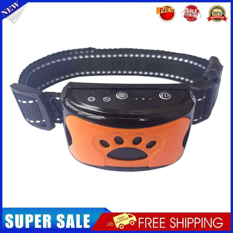 #A 7 Sensitivities Pet Anti Barking Device Ultrasonic Dog Training Barkproof Col