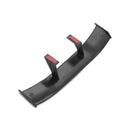 Black Auto Supply Mini Spoiler Rear Trunk Wing Carbon Fiber Car Tail Decoration