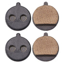 2 Sets Scooter Brake Pads Durable Electric Vehicle Brake Pads Small for Kugoo M4