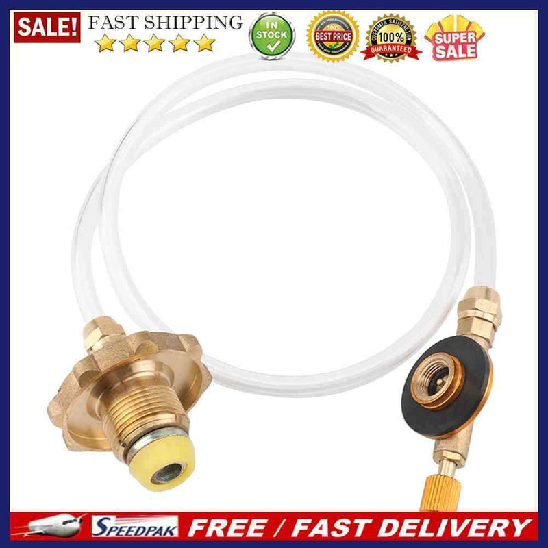 Outdoor Camp Butane Gas Tank Valve Adapter Cylinder Inflatable Valve Connec
