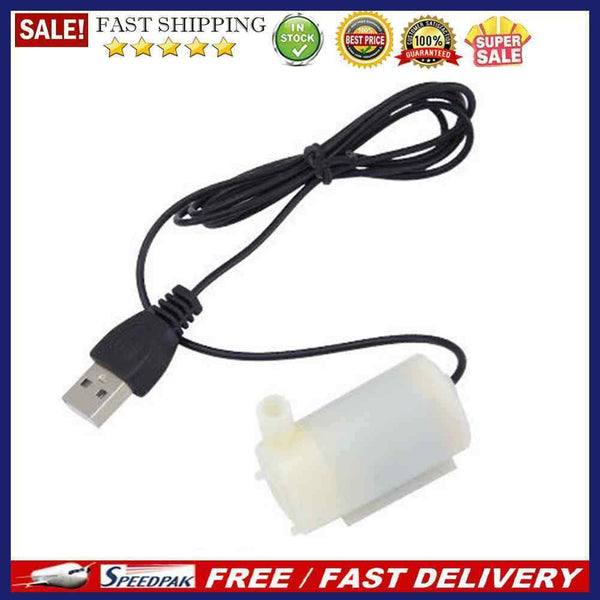 80-120L/H Mini Micro Submersible Water Pump Low Noise Brushless Motor Pump